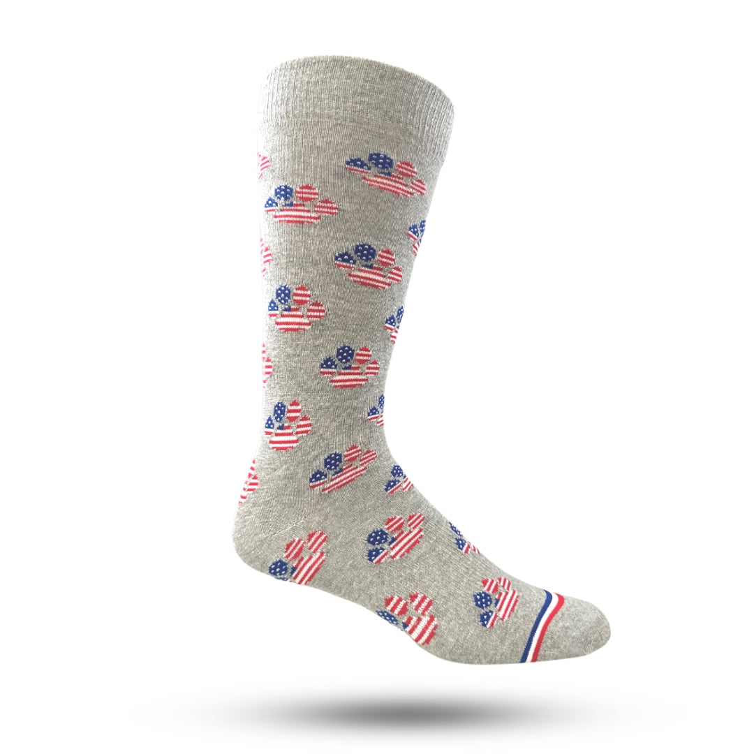 "Duco” American Paws Casual Crew