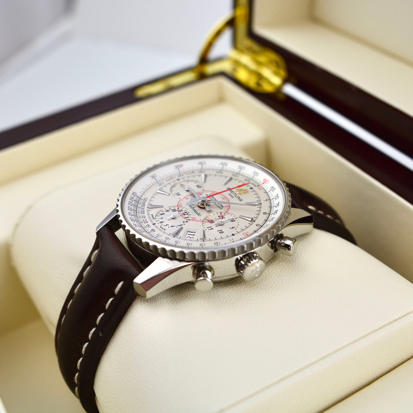 Breitling Montbrillant 01 Limited Edition 40mm Watch - AB0131