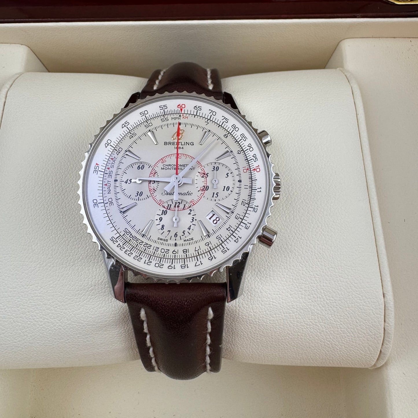 Breitling Montbrillant 01 Limited Edition 40mm Watch - AB0131