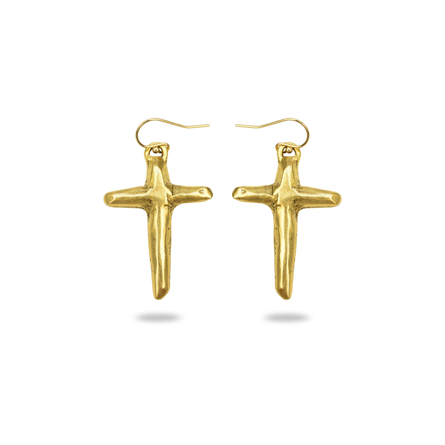 Cross Earrings Johnny LTD Gold Cross