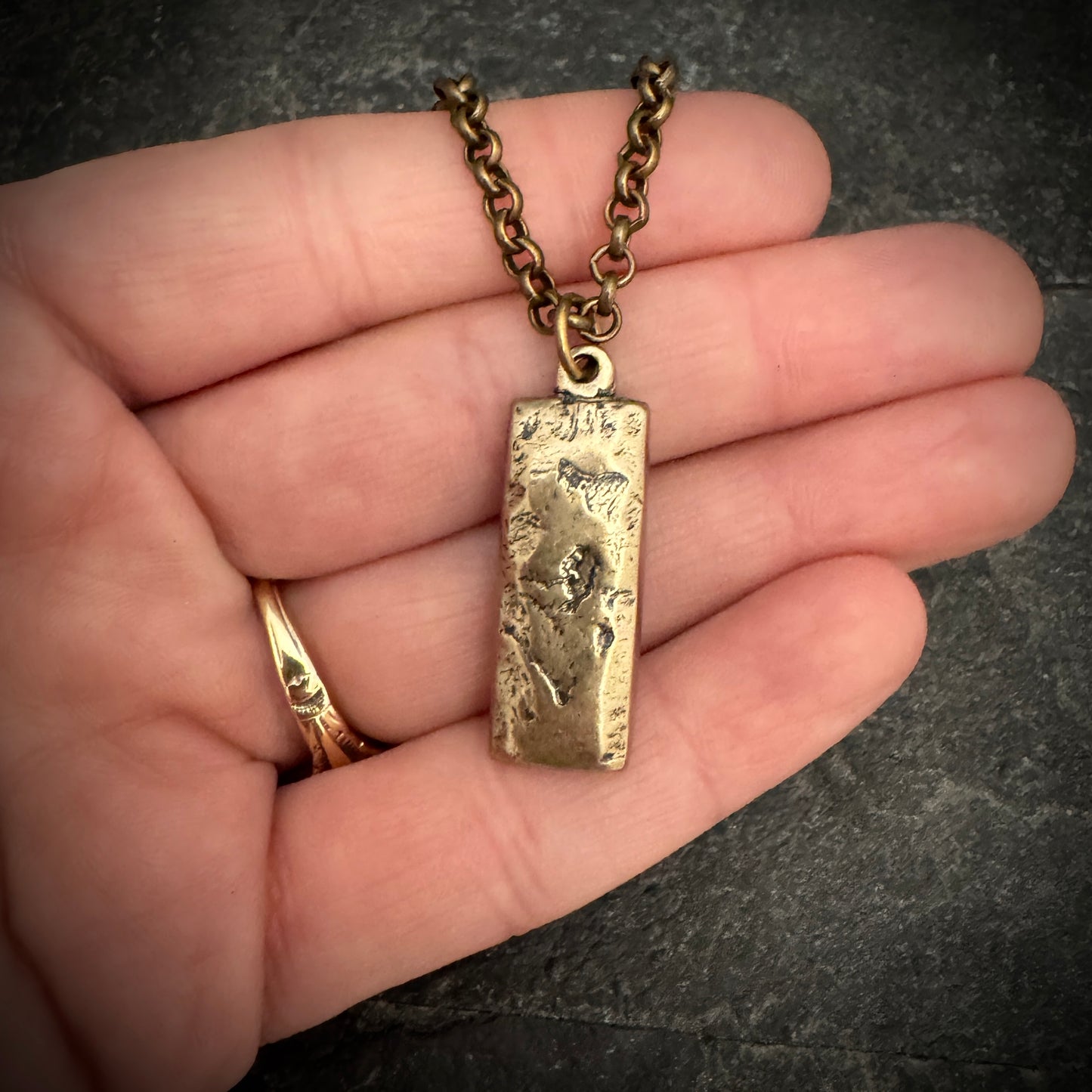 Hammered Bar