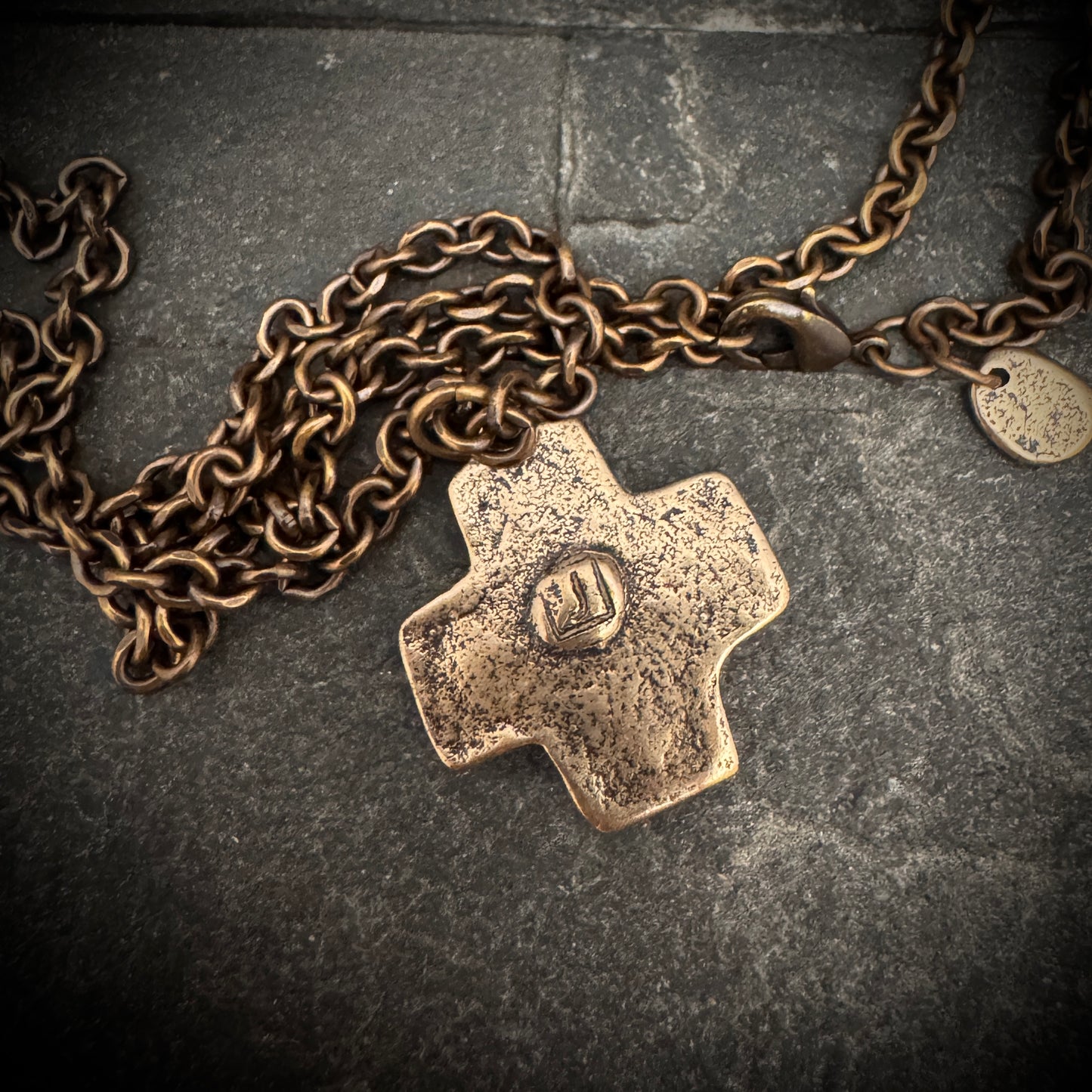 Small Hammered Cross