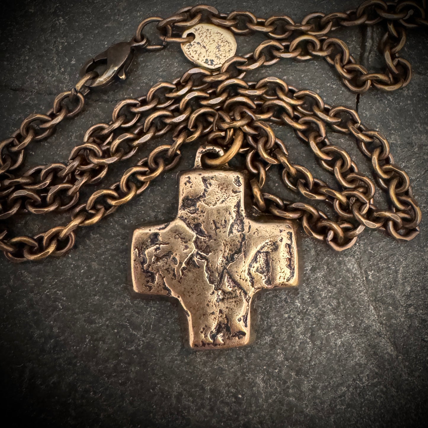 Small Hammered Cross