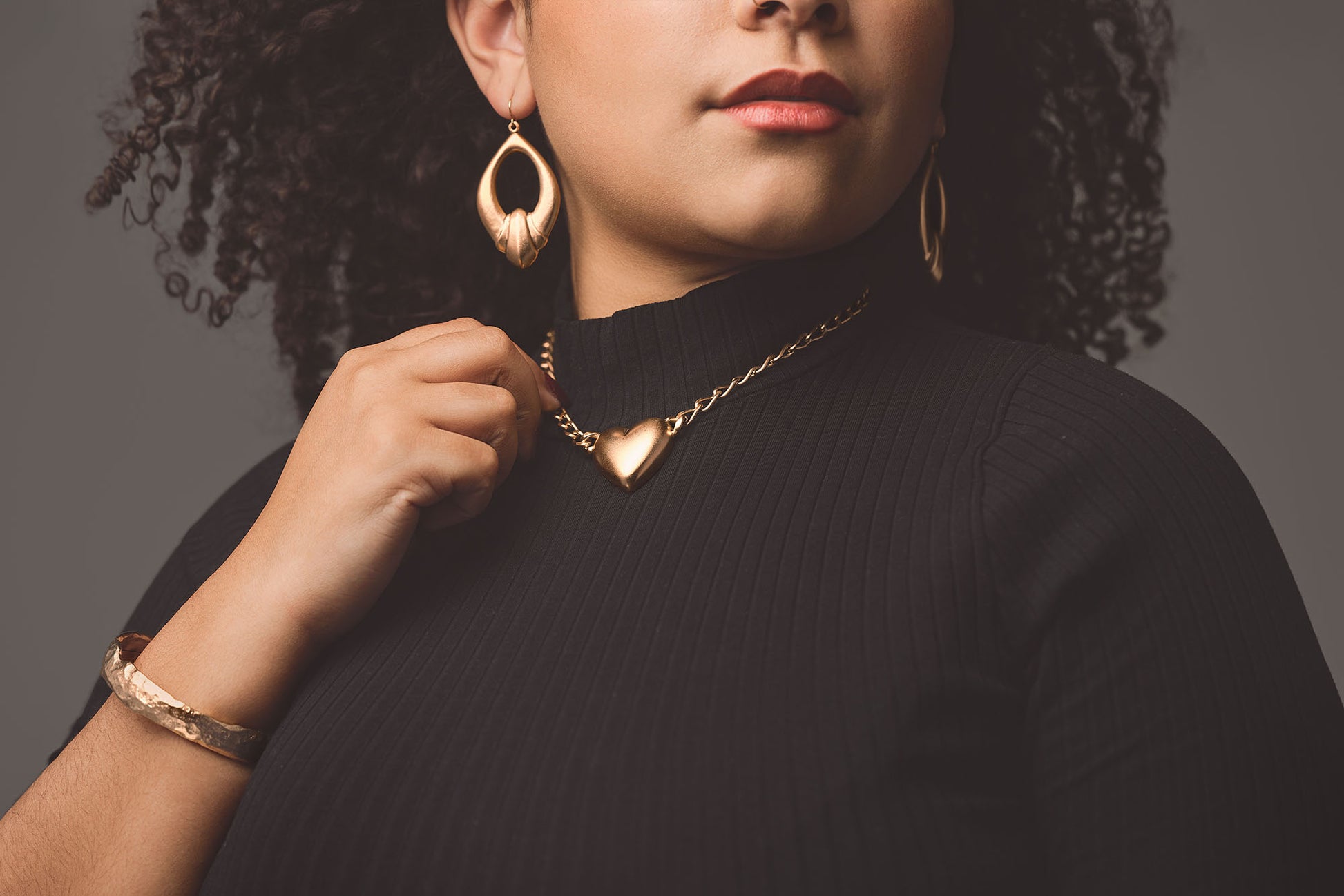 Adaine Hoops Gold Earrings Johnny Girl