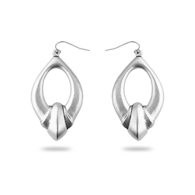 JSE-016A800px Adaline Hoops Silver Earrings Johnny Girl