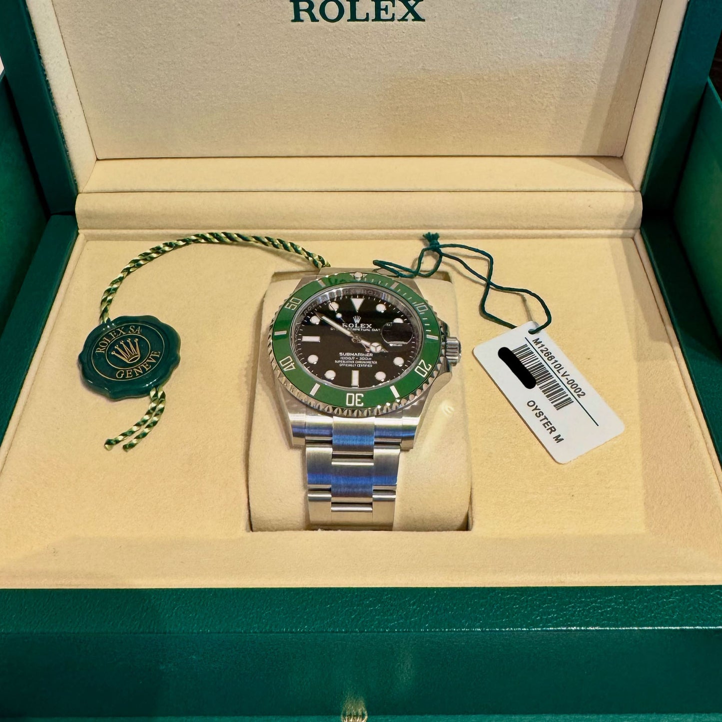 Rolex Submariner reference 126610LV-0002 "Starbucks" 2025