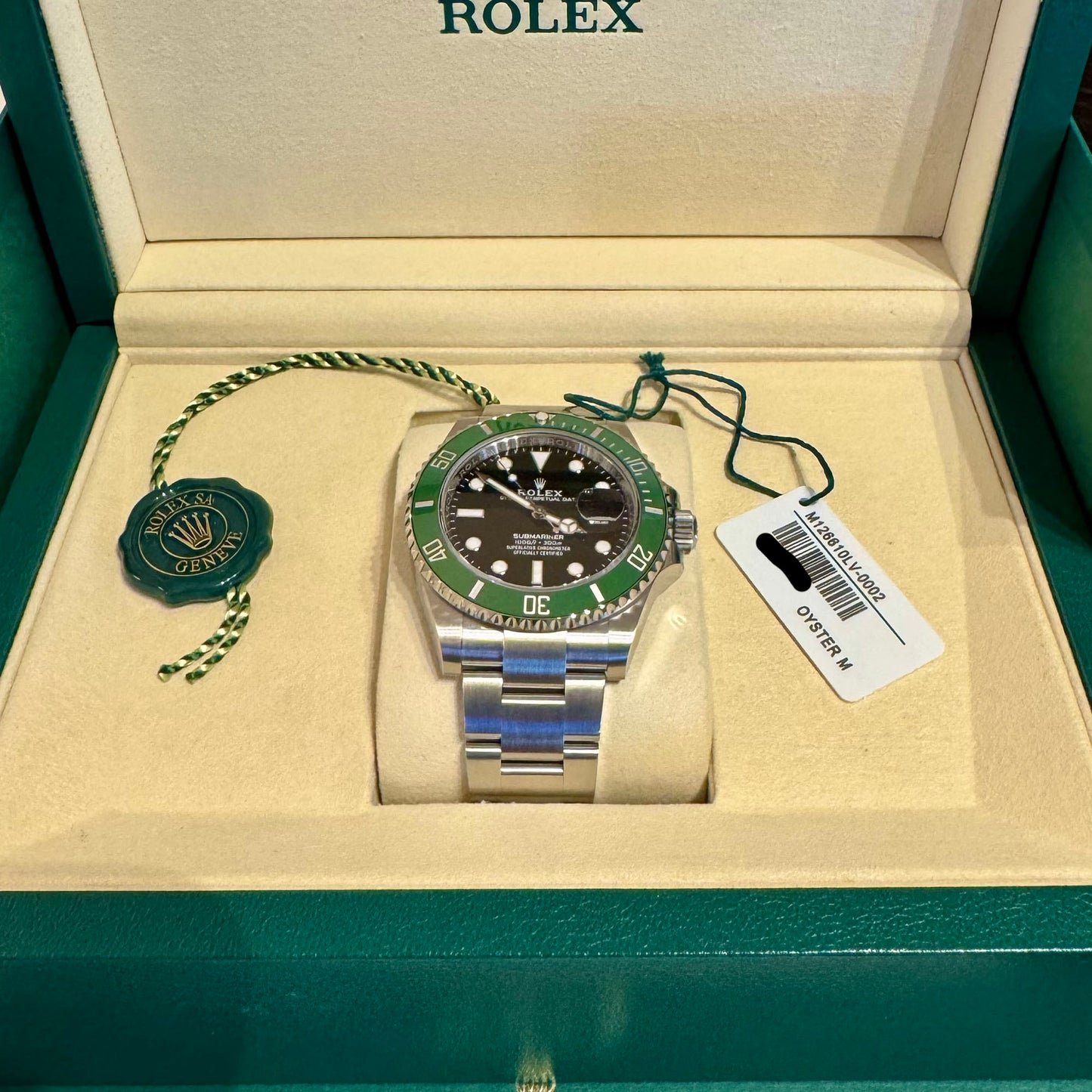 Rolex Submariner reference 126610LV-0002 "Starbucks" 2025