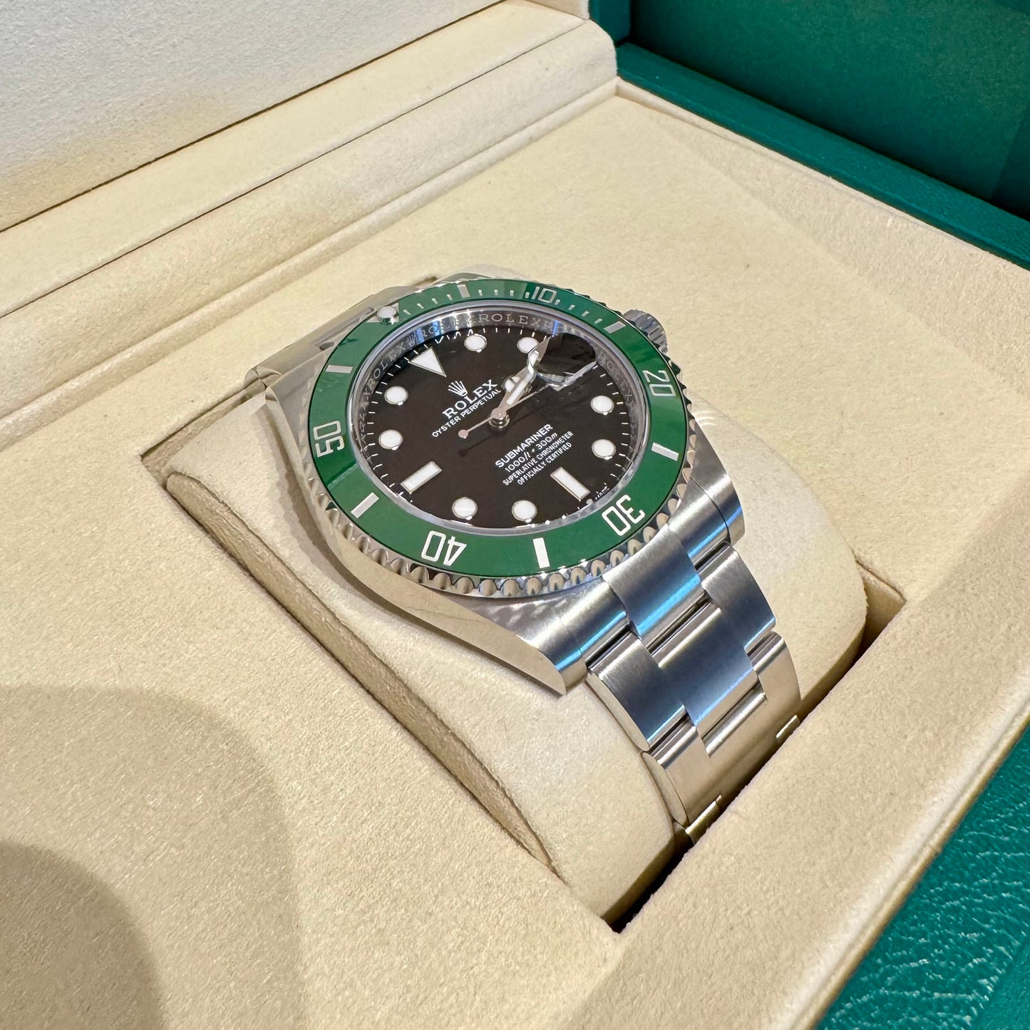 Rolex Submariner reference 126610LV-0002 "Starbucks" 2025