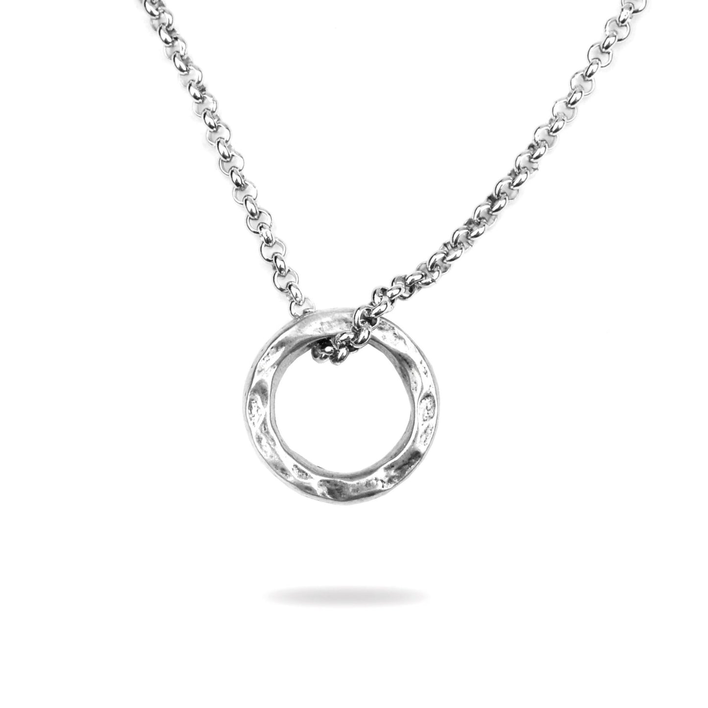 minimalist  mens necklace silver johnny LTD