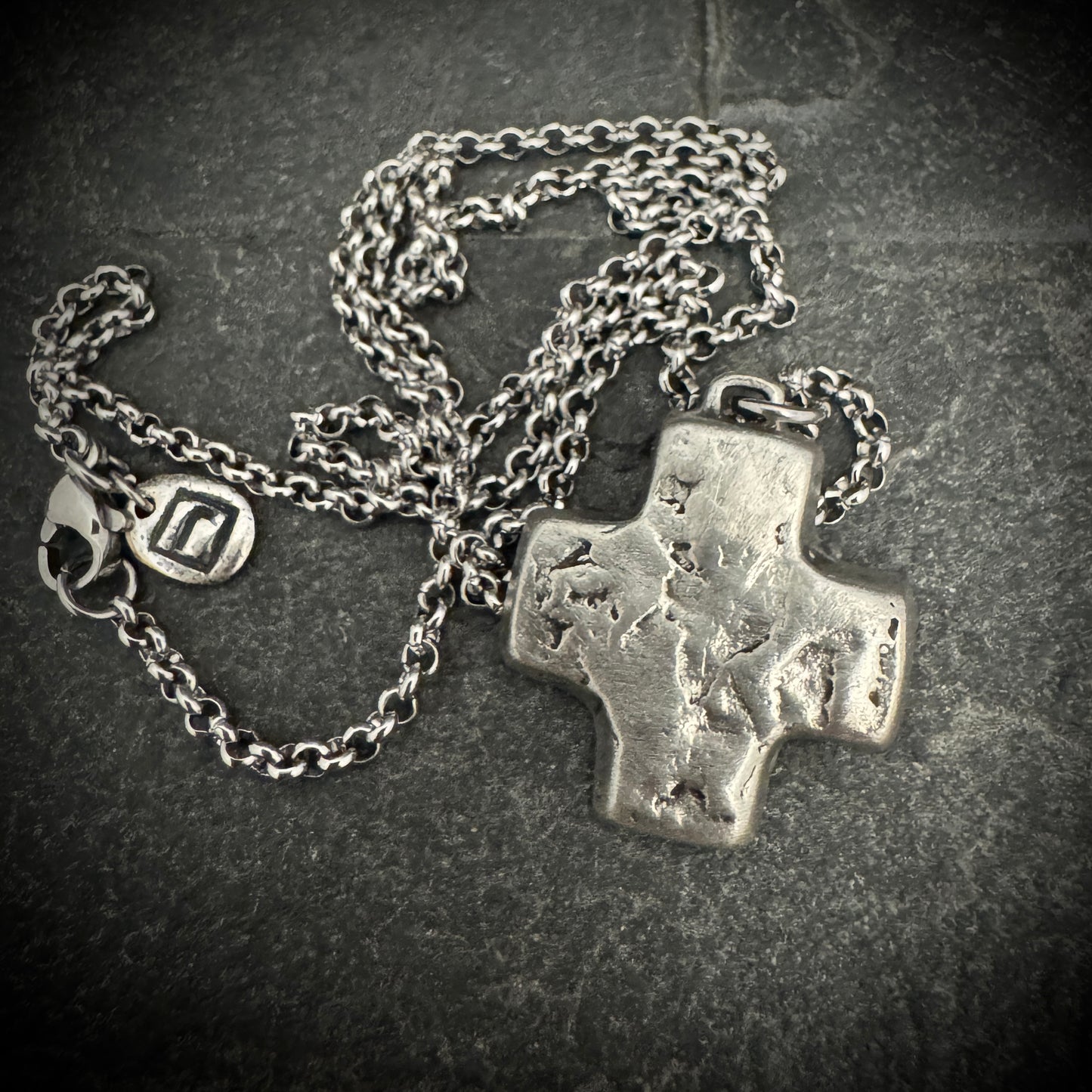 Small Hammered Cross
