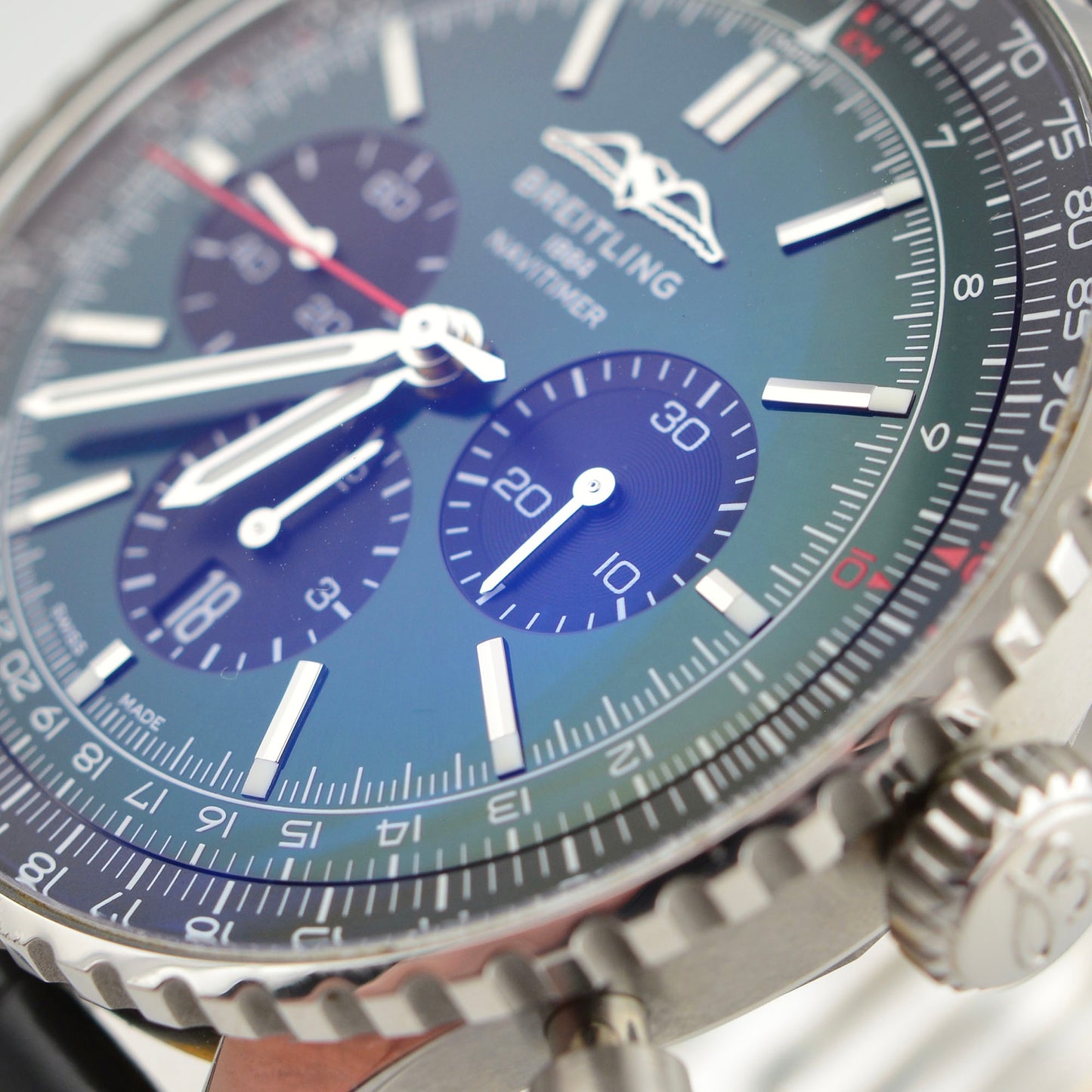 Breitling Navitimer B01 Chronograph 46 Watch - Green Dial