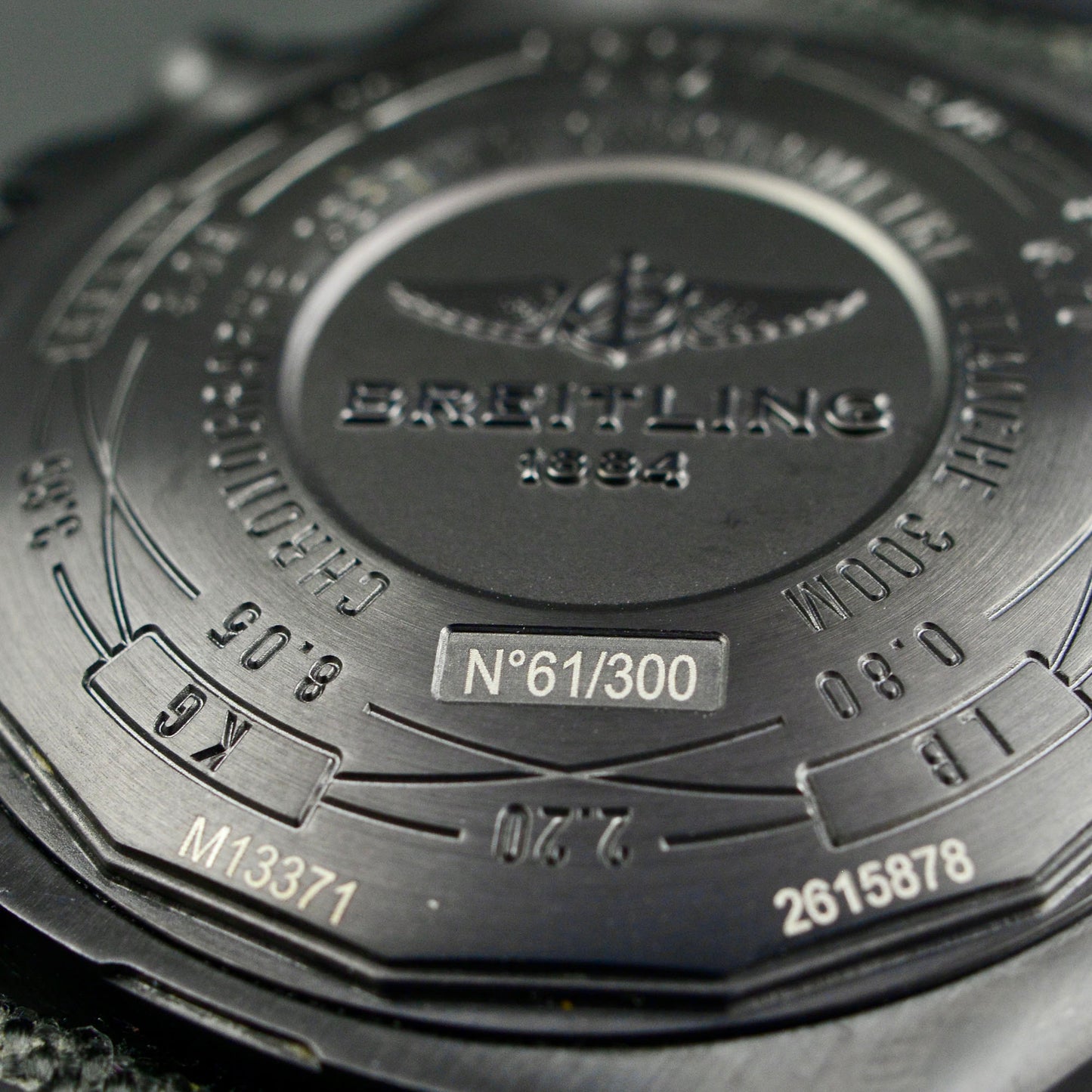 Breitling Super Avenger II Black Steel M13371 – Limited Edition (#61/300)