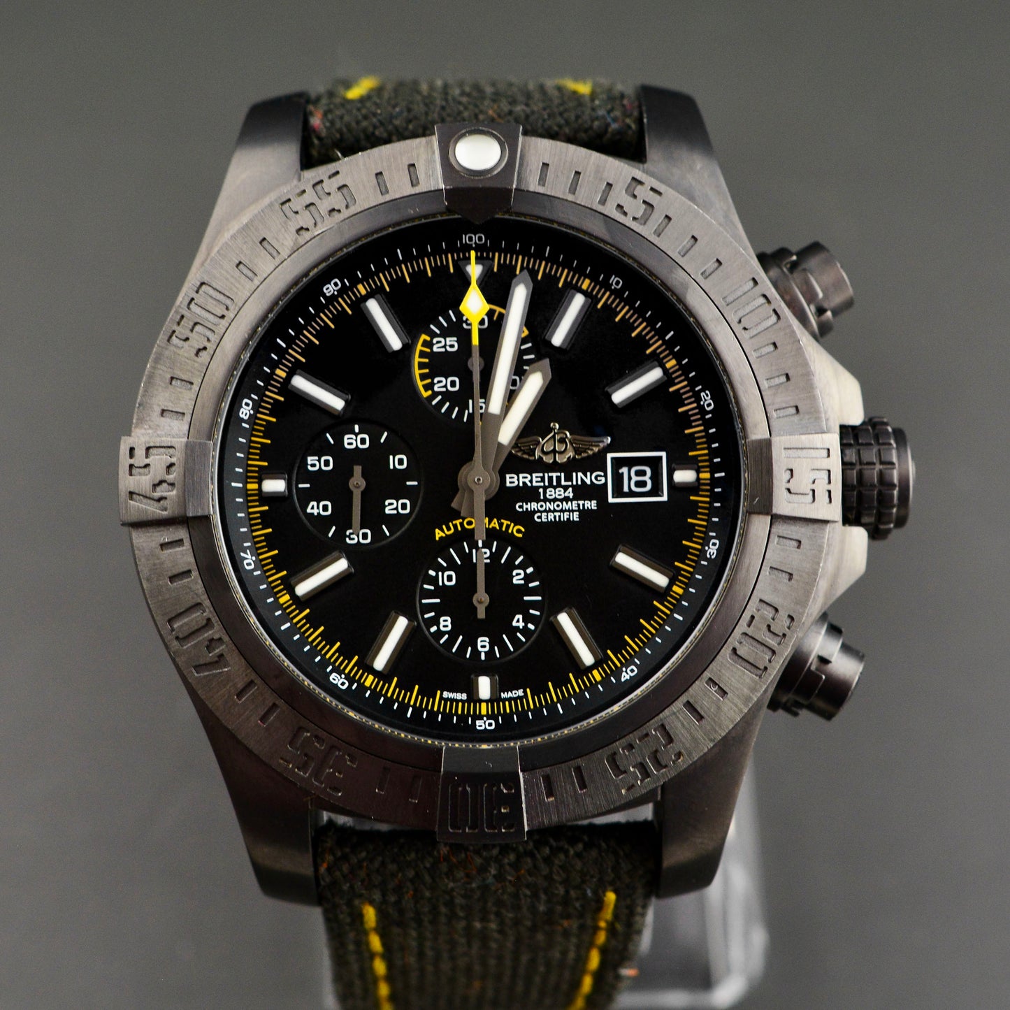 Breitling Super Avenger II Black Steel M13371 – Limited Edition (#61/300)