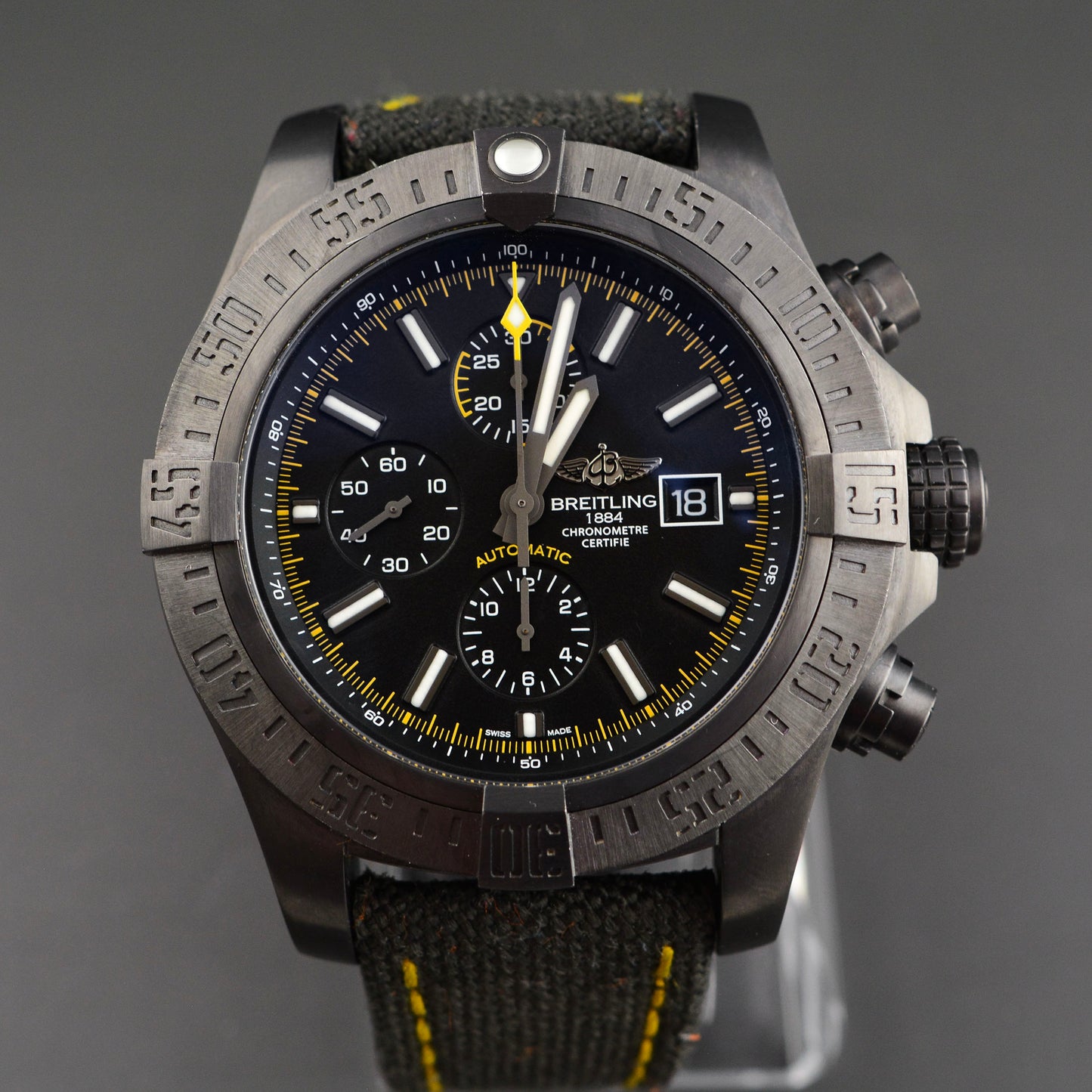Breitling Super Avenger II Black Steel M13371 – Limited Edition (#61/300)