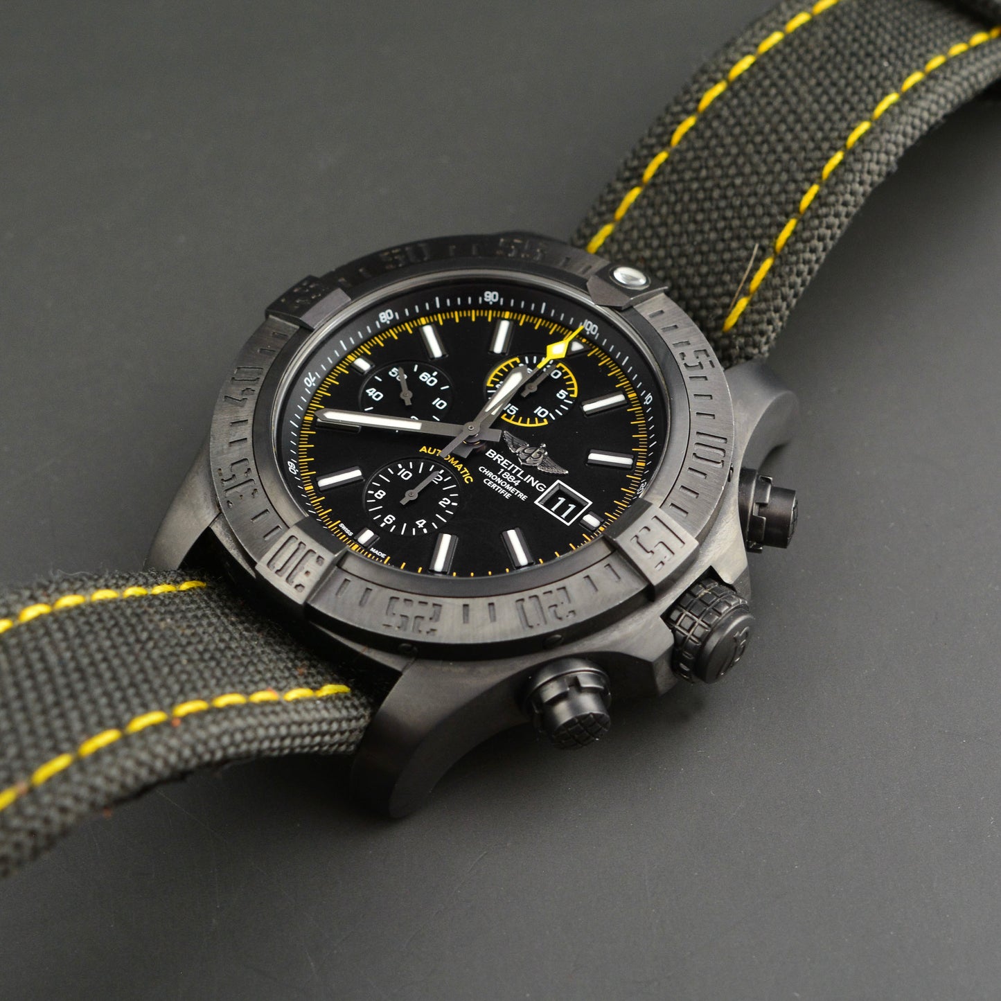 Breitling Super Avenger II Black Steel M13371 – Limited Edition (#61/300)