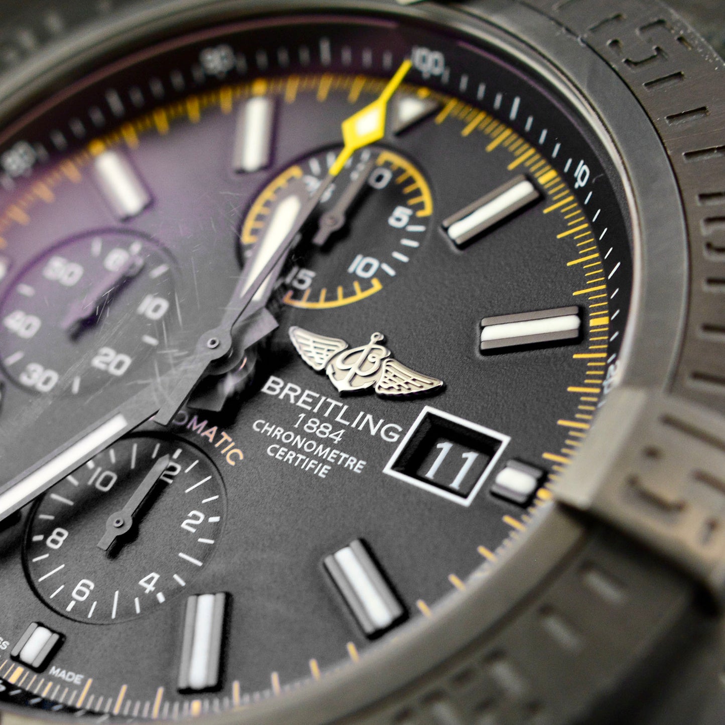 Breitling Super Avenger II Black Steel M13371 – Limited Edition (#61/300)