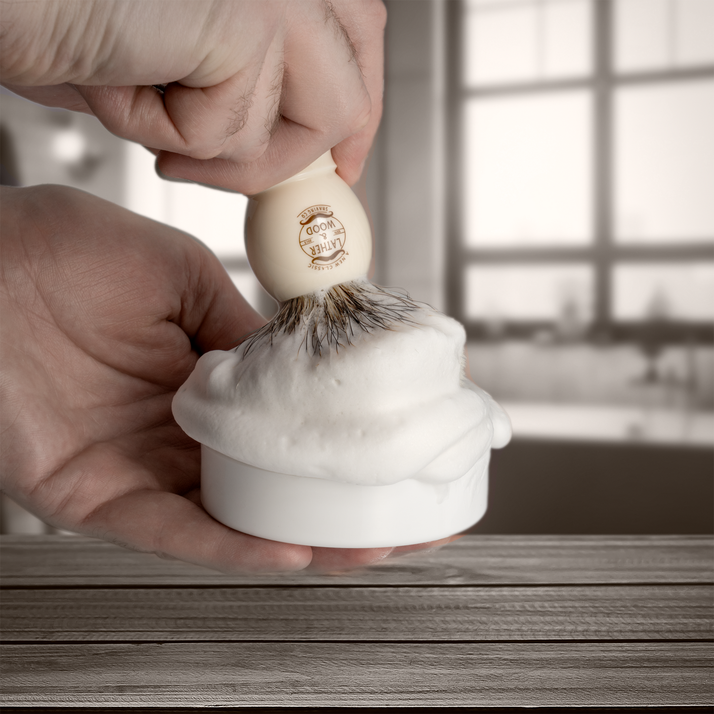 Luxury Shaving Soap - Sandalwood