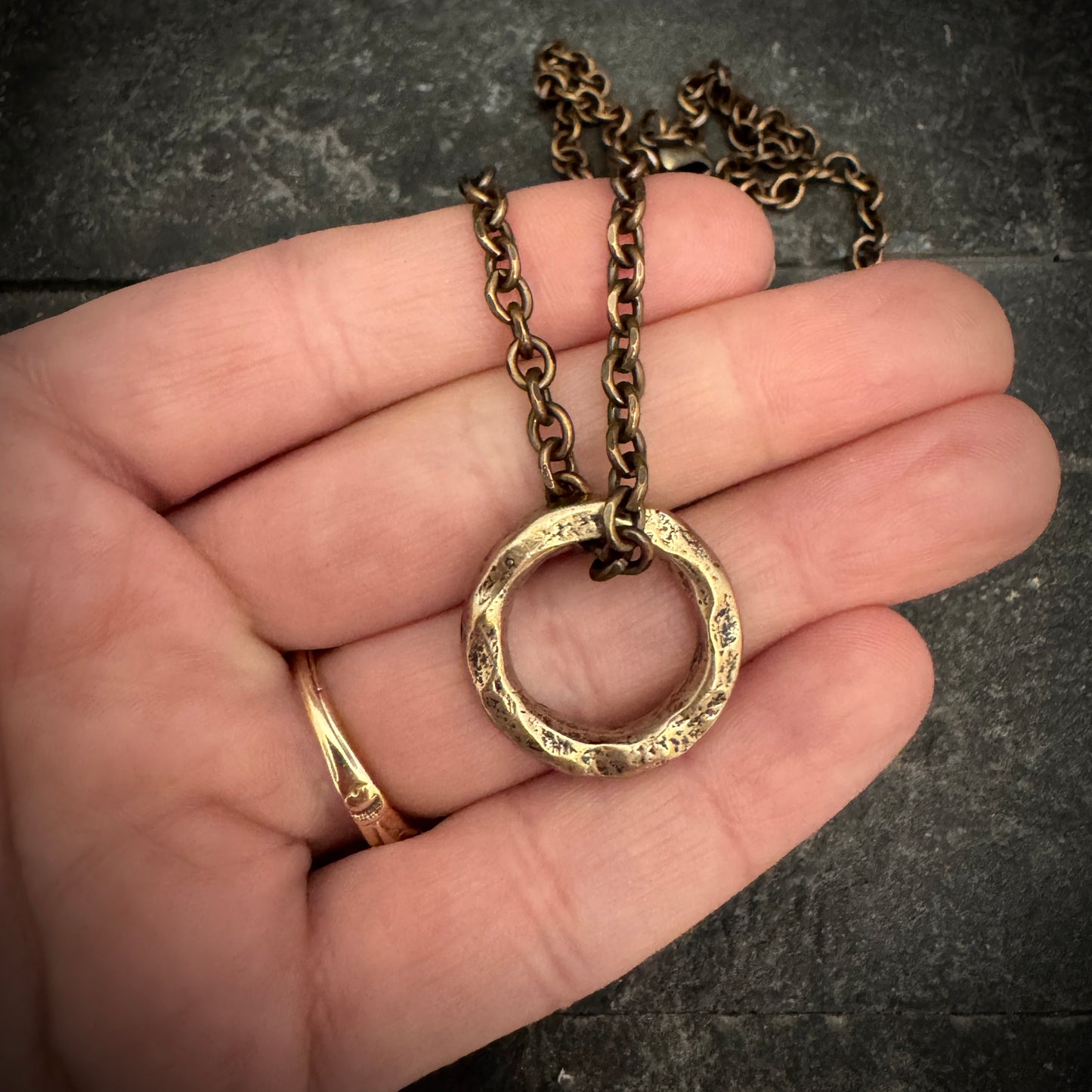 Hammered Ring