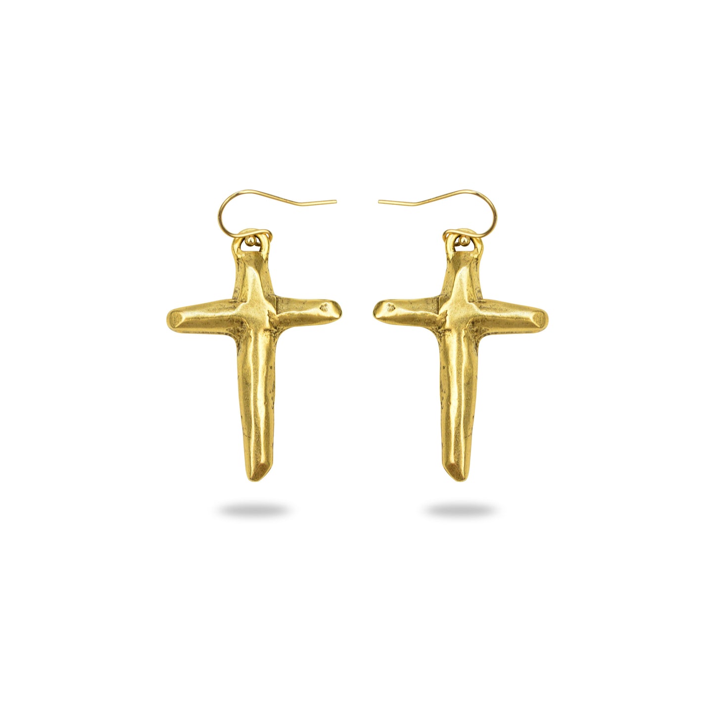 Cross Earrings Johnny LTD Gold Cross