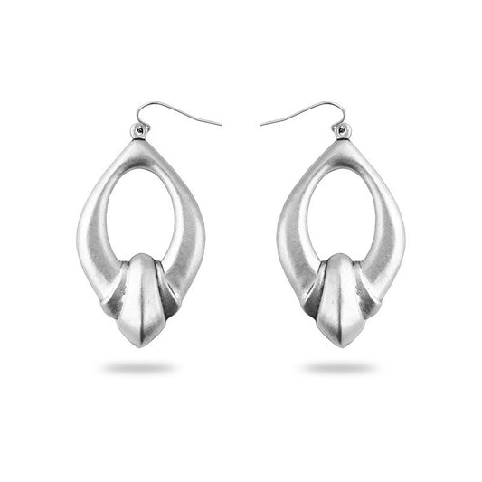 JSE-016A800px Adaline Hoops Silver Earrings Johnny Girl