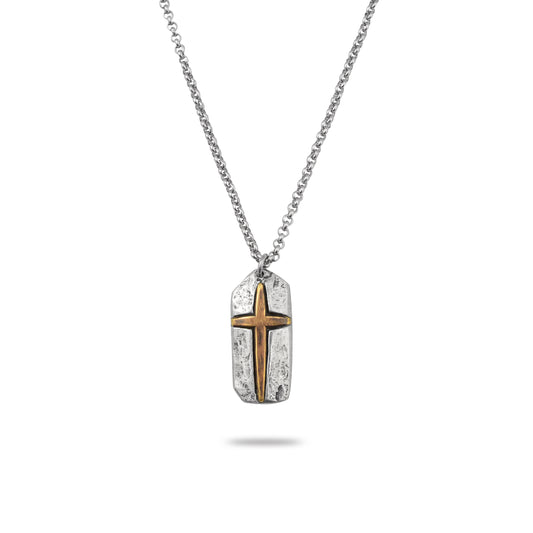 Mixed Metal Cross JOhnny LD