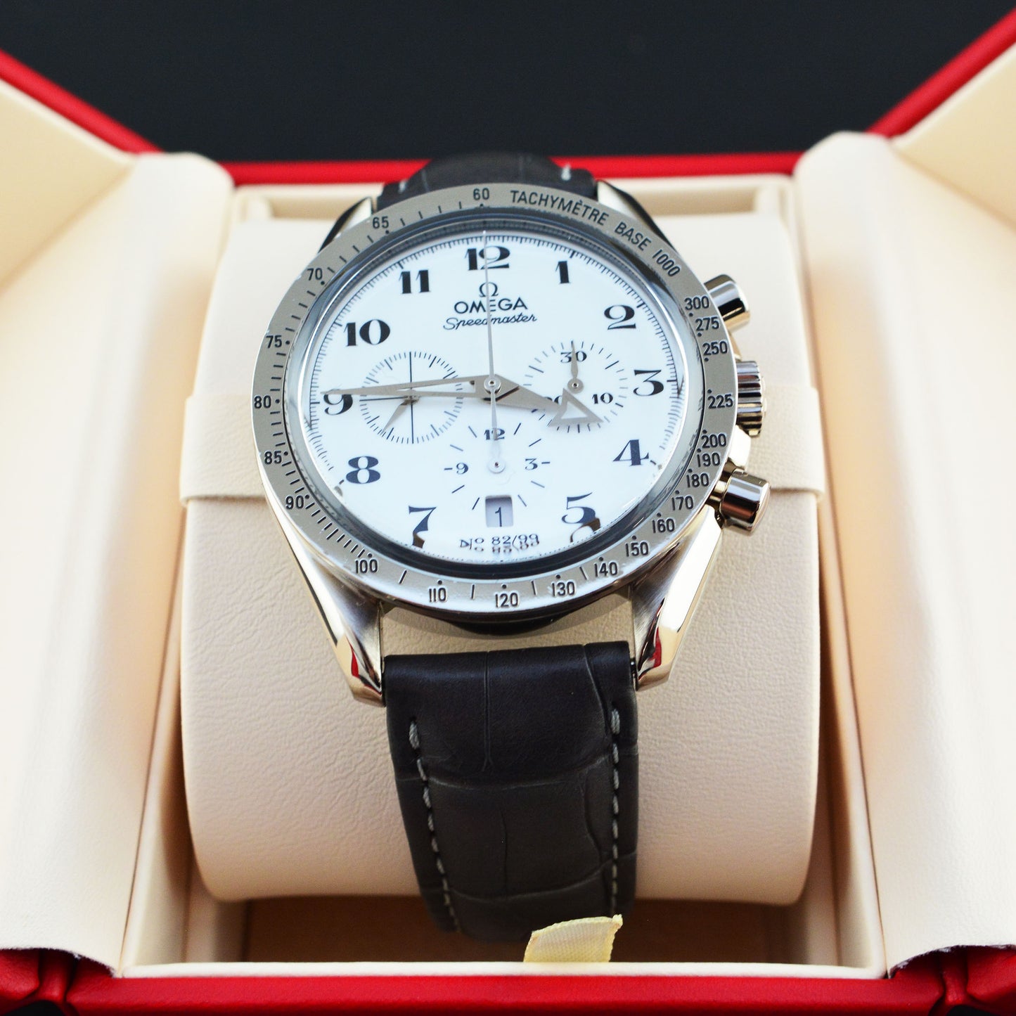 Rare - Omega Speedmaster Broad Arrow One of 99 18k White Gold - Freshly Serviced