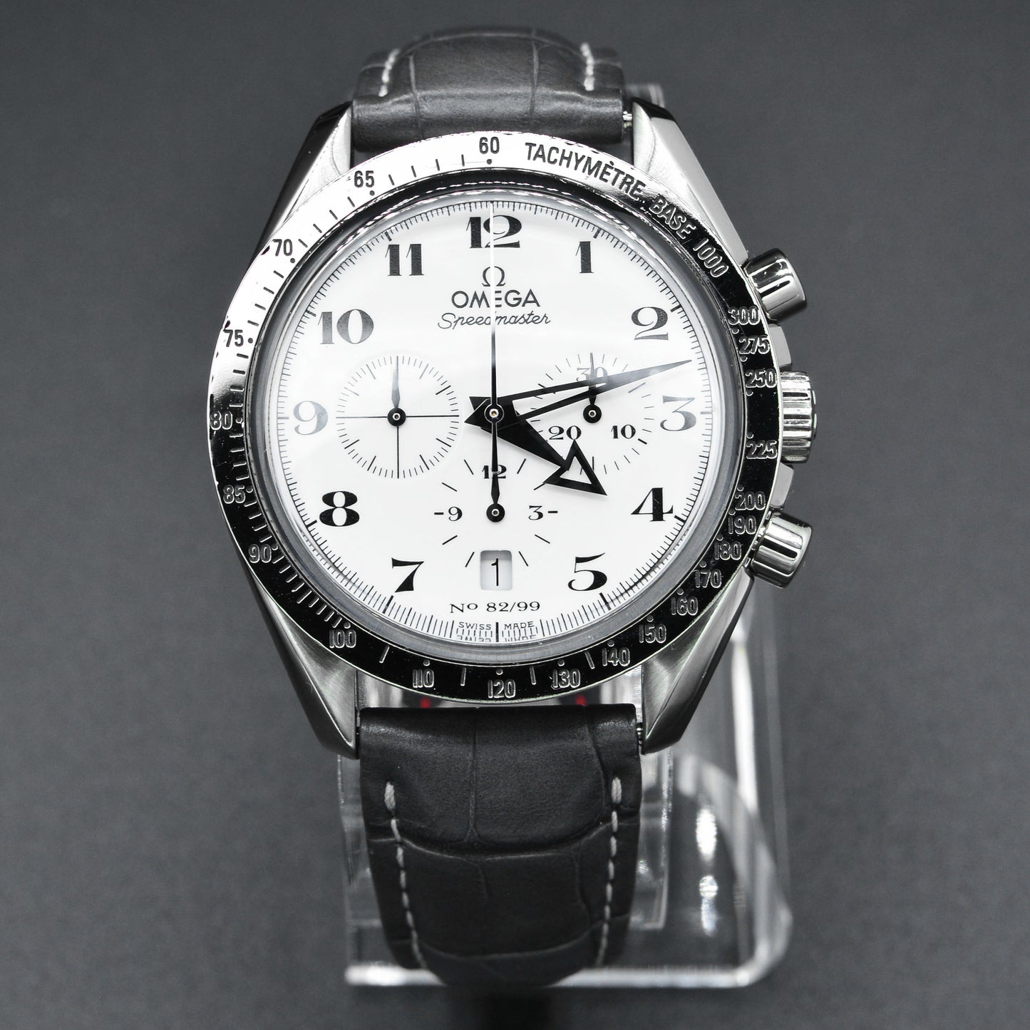 Rare - Omega Speedmaster Broad Arrow One of 99 18k White Gold - Freshly Serviced