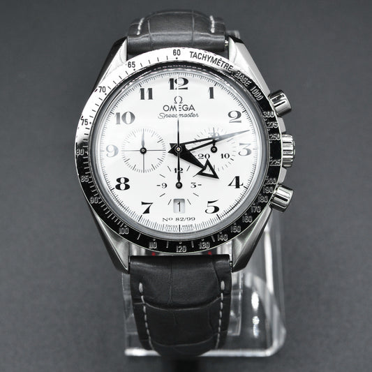 Rare - Omega Speedmaster Broad Arrow One of 99 18k White Gold - Freshly Serviced
