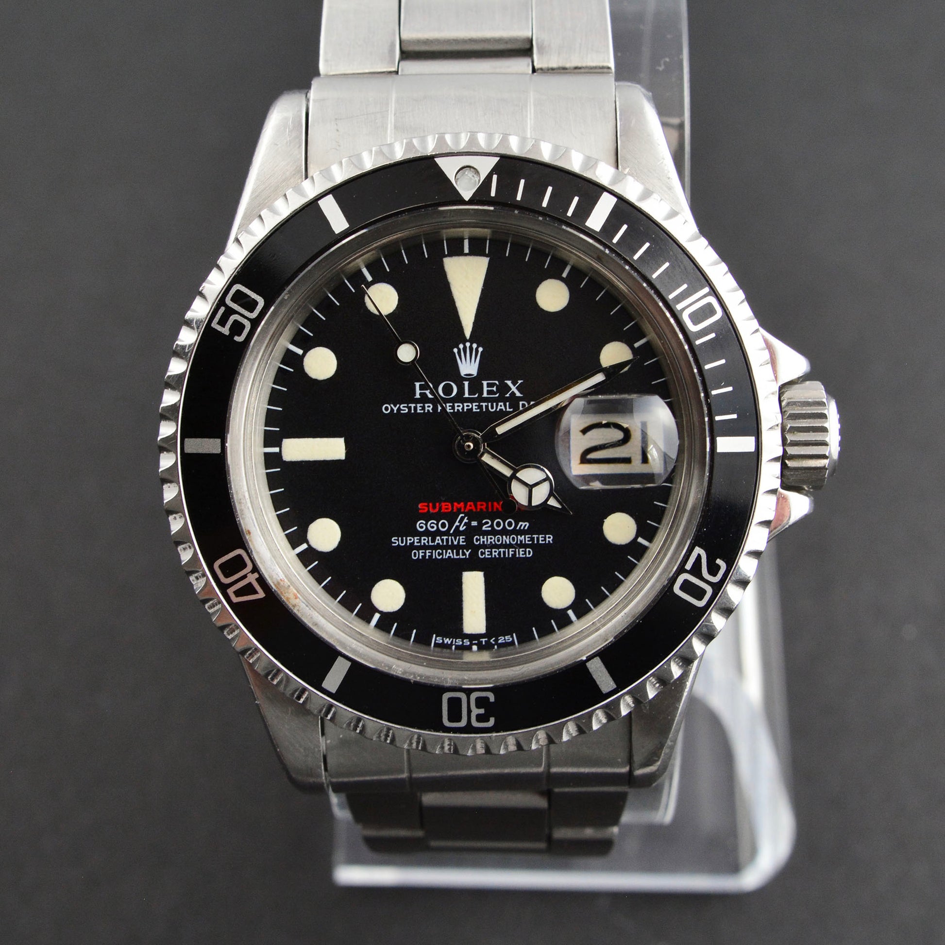 Rolex Submariner Red 1680 