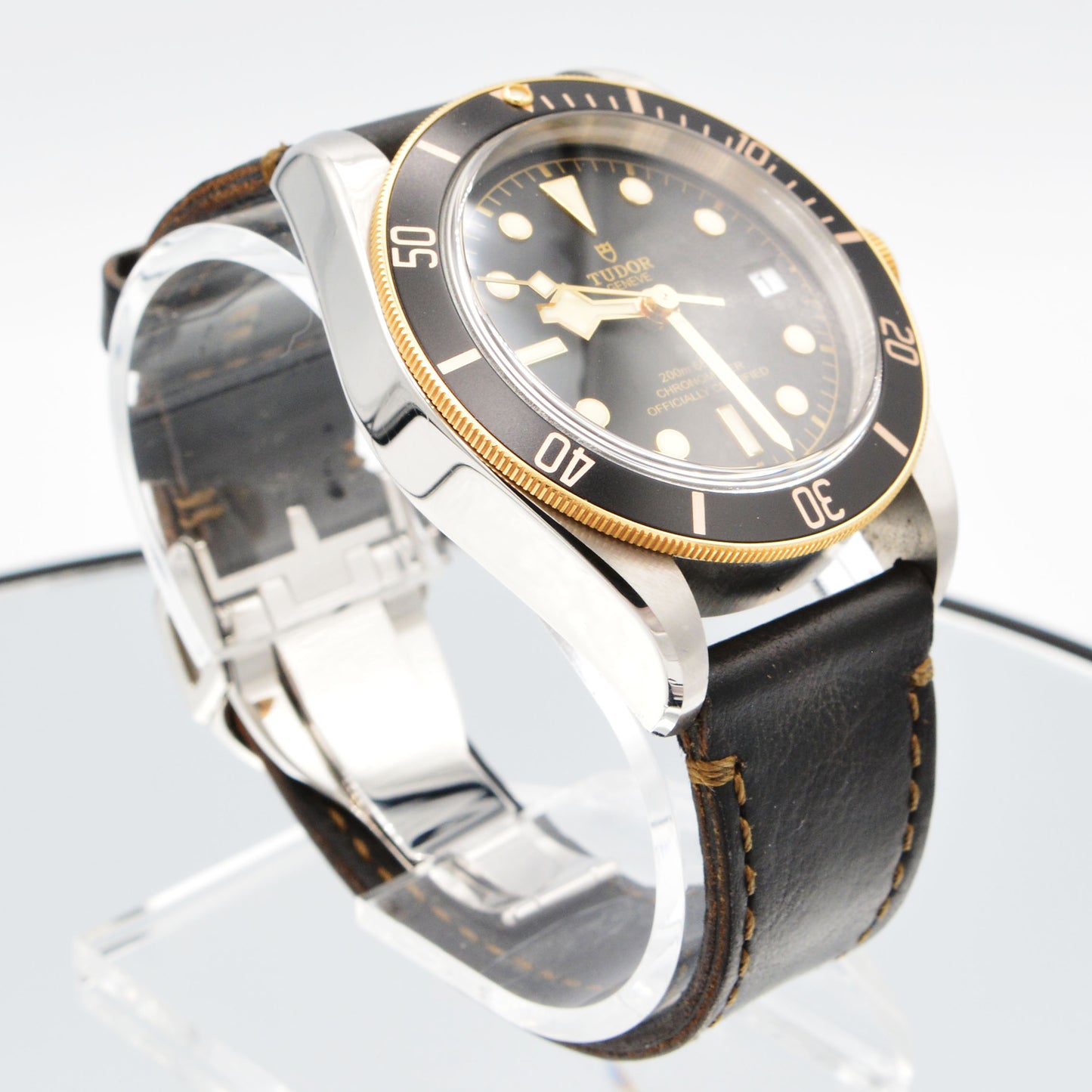 Tudor Black Bay79733N Watch c.2018 - 18k Gold Bezel - 41mm