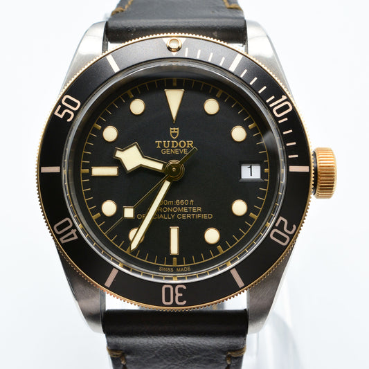 Tudor Black Bay79733N Watch c.2018 - 18k Gold Bezel - 41mm