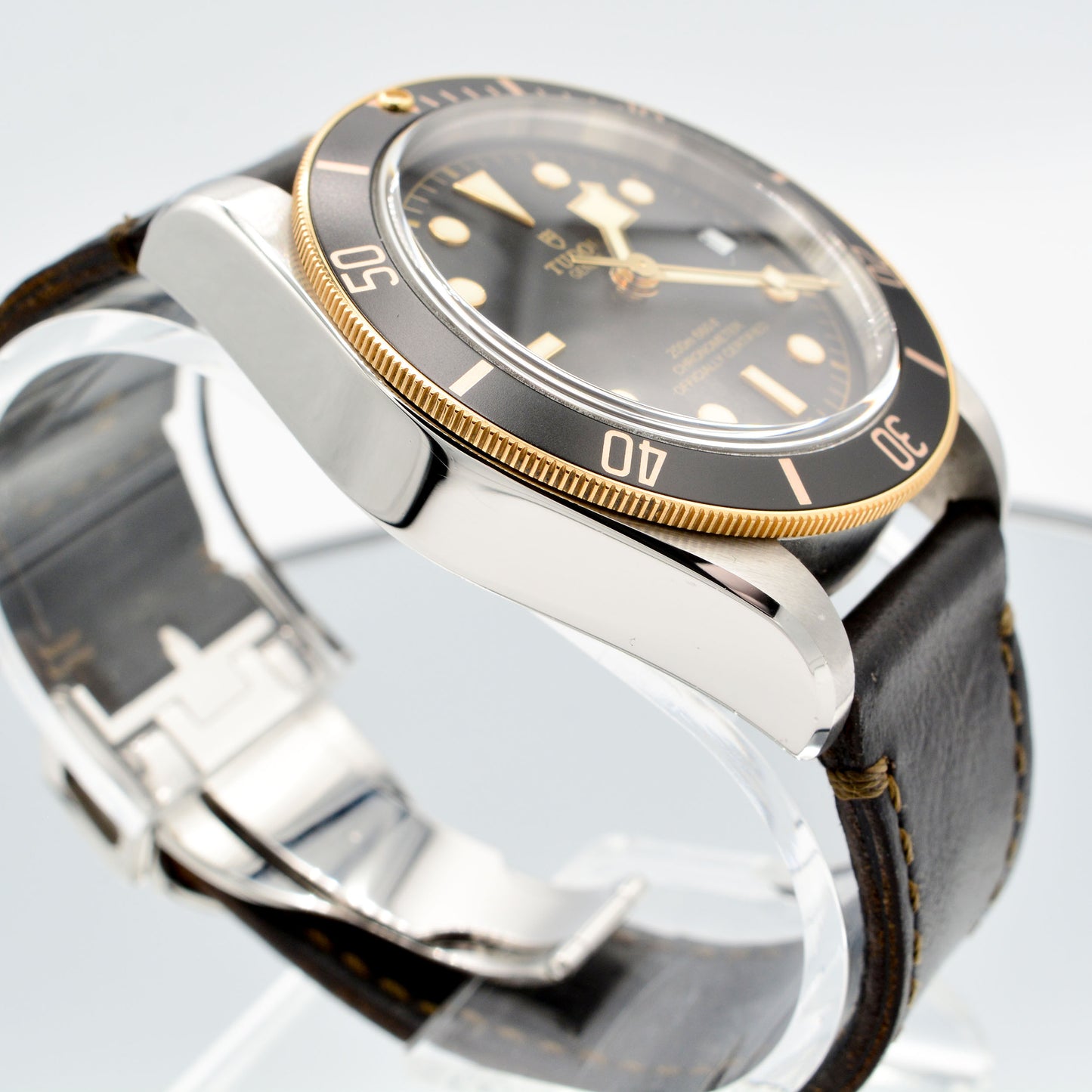 Tudor Black Bay79733N Watch c.2018 - 18k Gold Bezel - 41mm