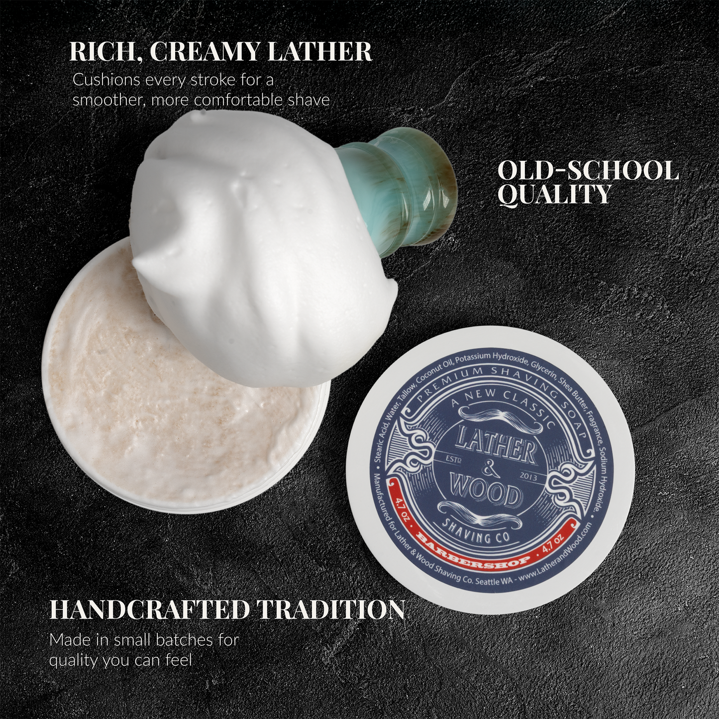 Luxury Shaving Soap - Barbershop