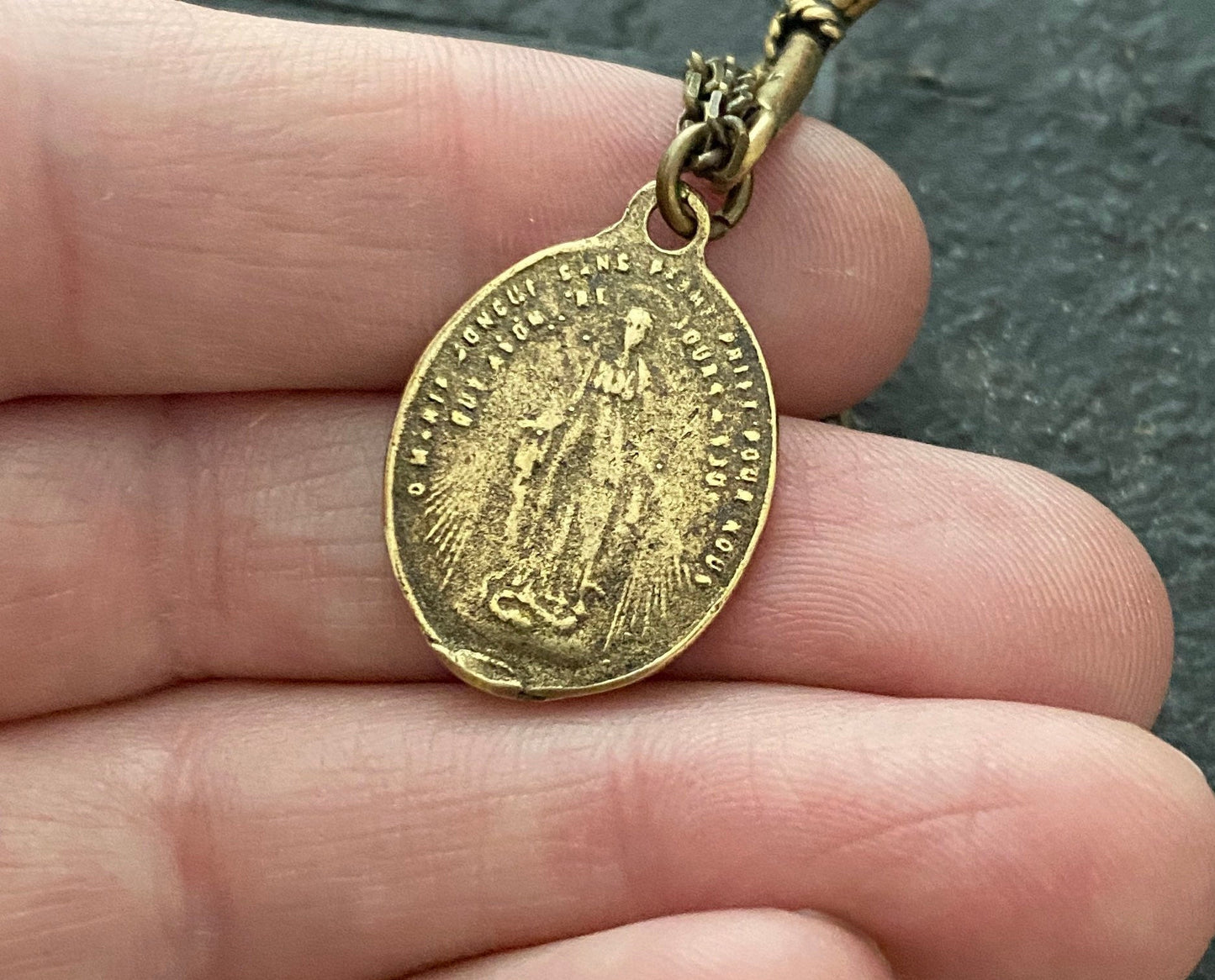 Antiqued Brass Cross Johnny LTD