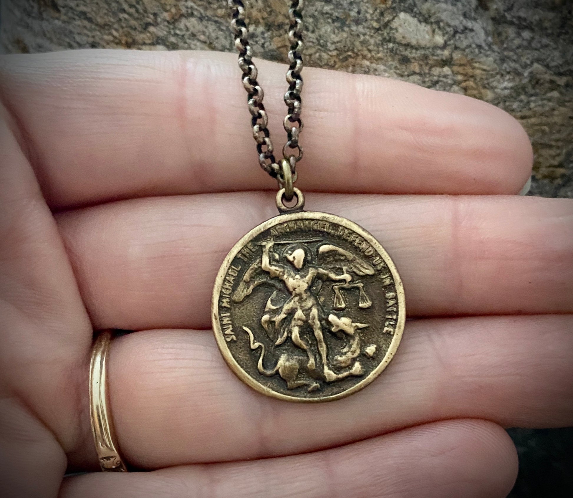 Archangel St. Michael Necklace Johnny LTD