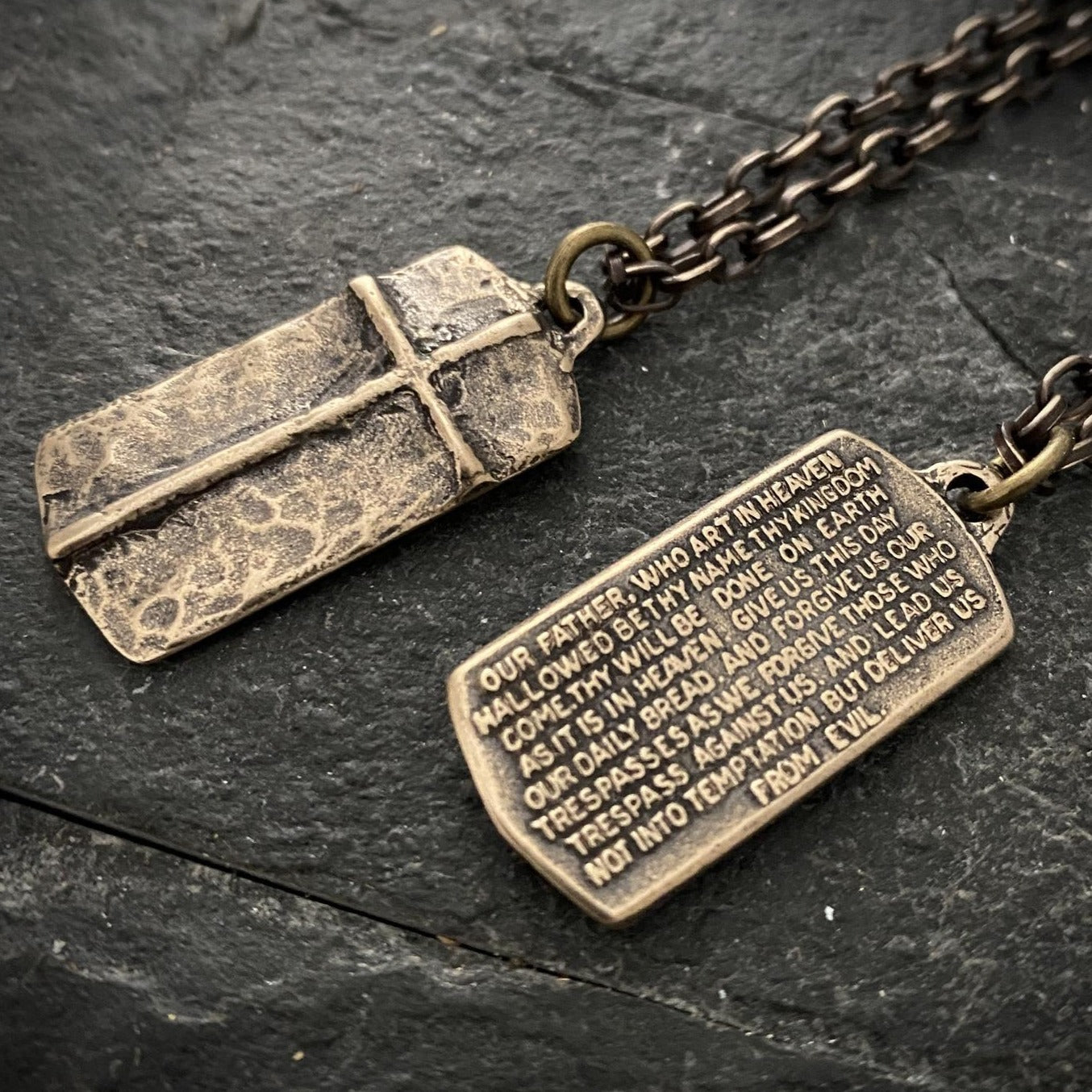 Lord's Prayer Necklace Johnny LTD